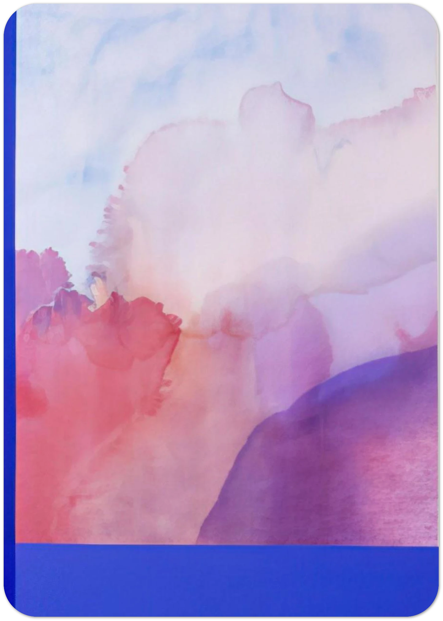 High Country - 2000 By Ronnie Landfield Pack of 10 Post Cards | Ronnie Landfield Post Cards | A6 (10.5 x 14.8 cm) - 4.1 x 5.8 inches