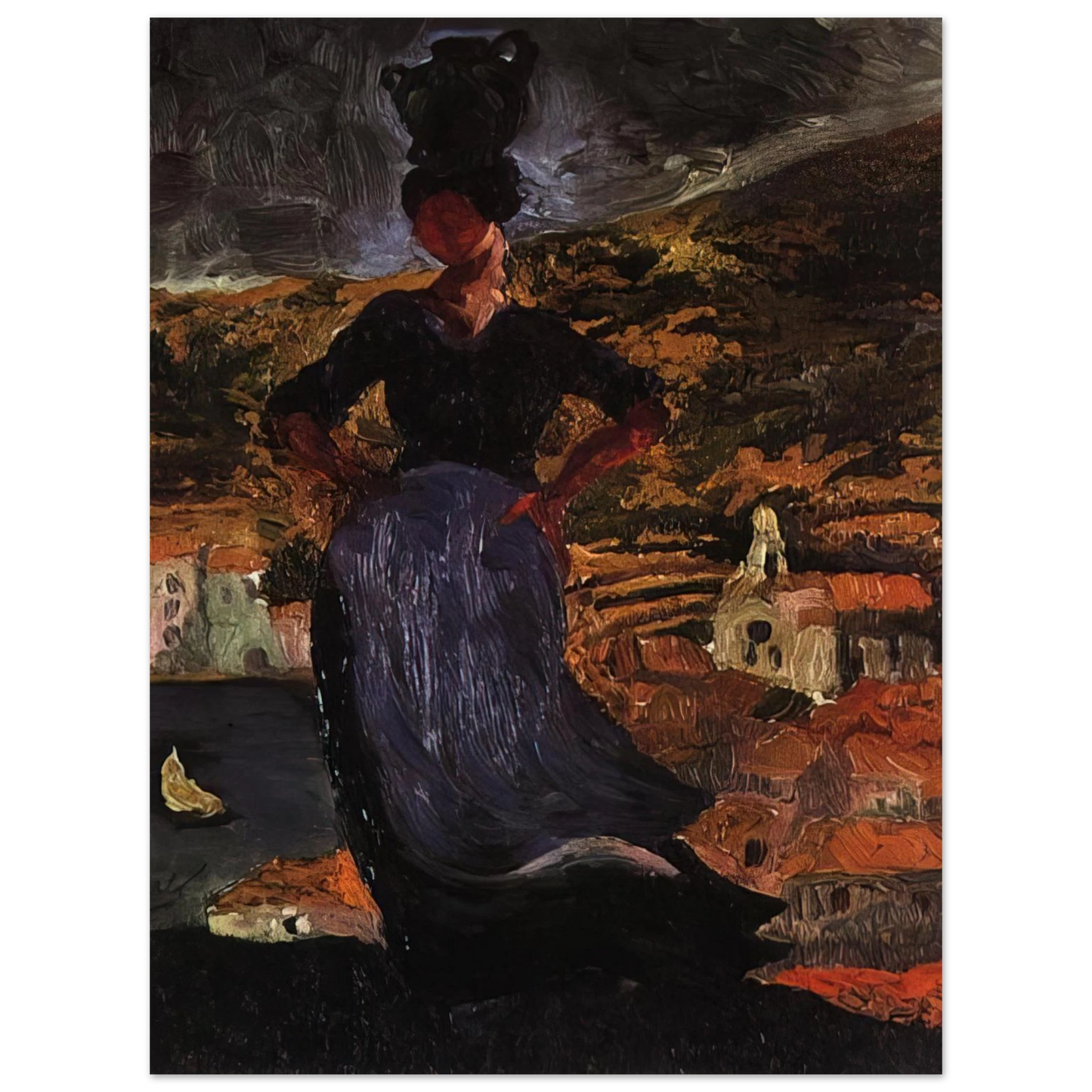 Salvador Dali - PORTRAIT OF HORTENSIA Fine Art Poster - Default Title