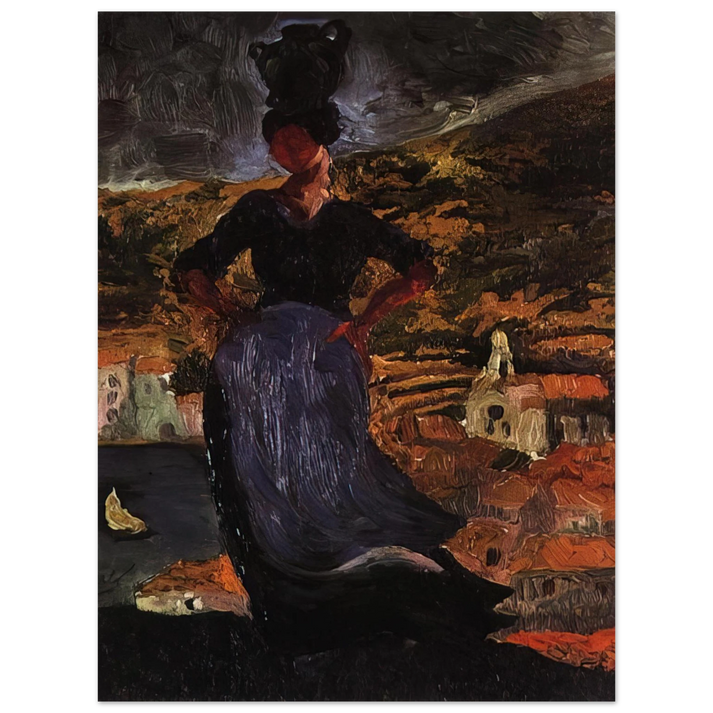 Salvador Dali - PORTRAIT OF HORTENSIA 75x100 cm / 30x40inches Fine Art Poster