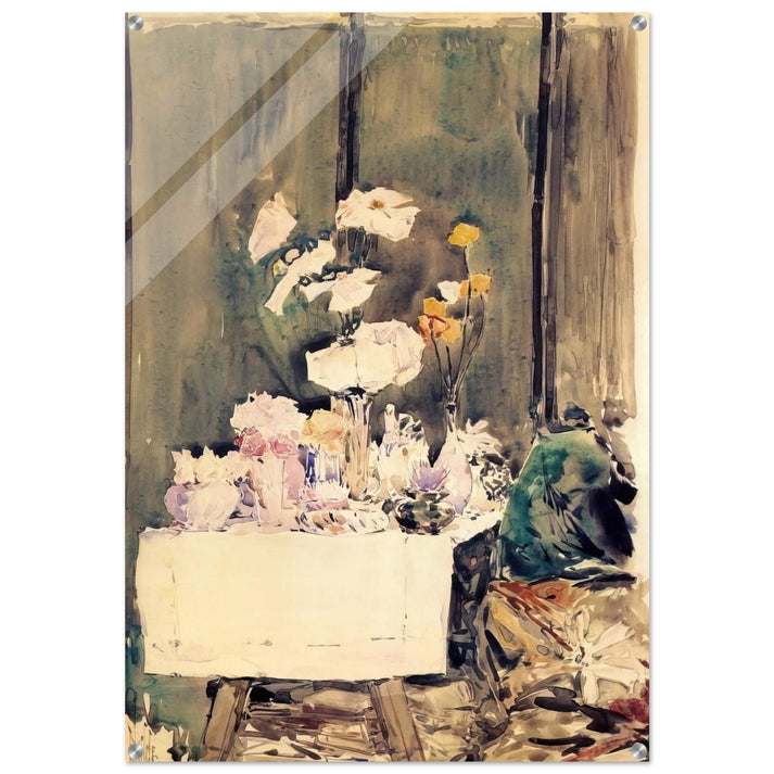 A Favorite Corner - Childe Hassam Acrylic Print - 70x100 cm / 28x40″ inches