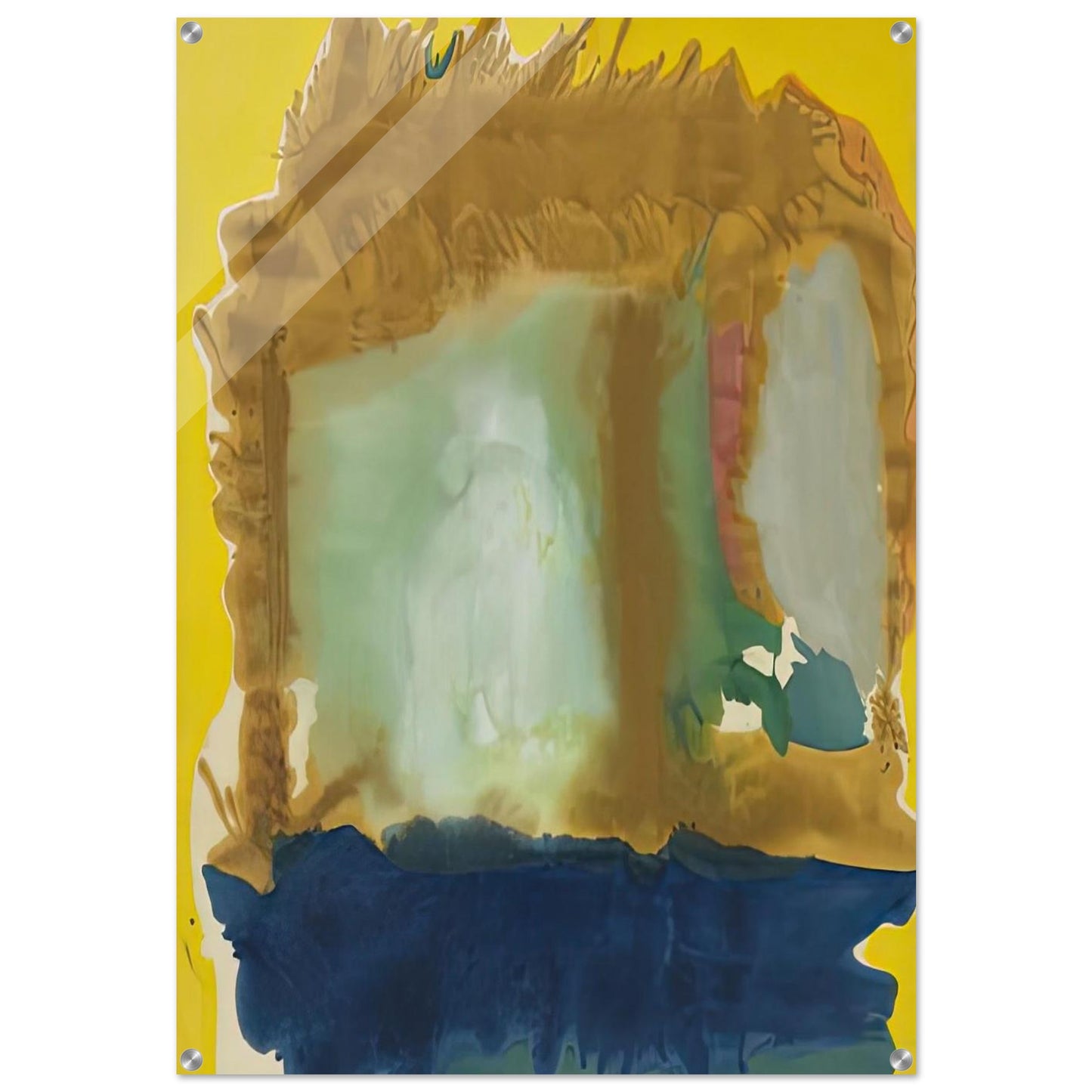 Milkwood Arcade, 1963- - Helen Frankenthaler Acrylic Print - 70x100 cm / 28x40″ inches