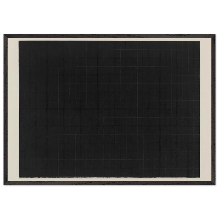 Untitled From Ten Days - 1971 - Brice Marden 70x100 cm / 28x40 inches Framed Art Print – Black Wooden Frame