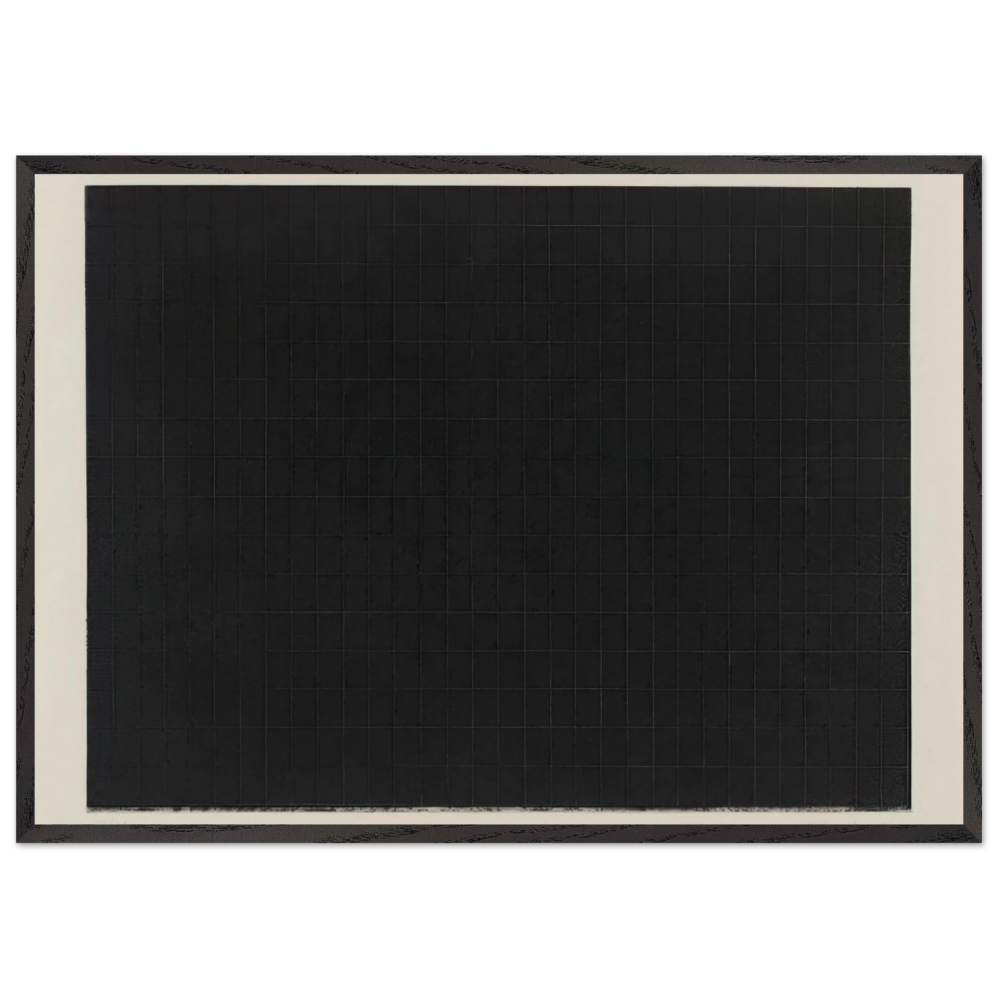 Untitled From Ten Days - 1971 - Brice Marden 70x100 cm / 28x40 inches Framed Art Print – Black Wooden Frame