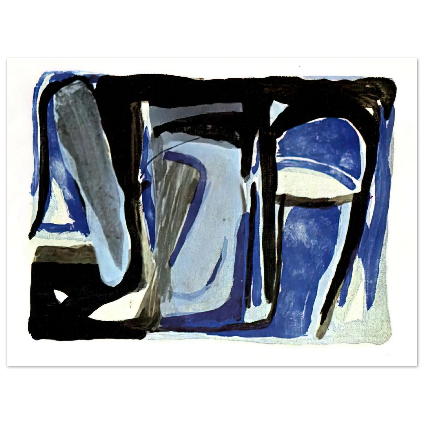 Bram van Velde - Souvenir Duthuit - 1975 Fine Art Poster - Default Title