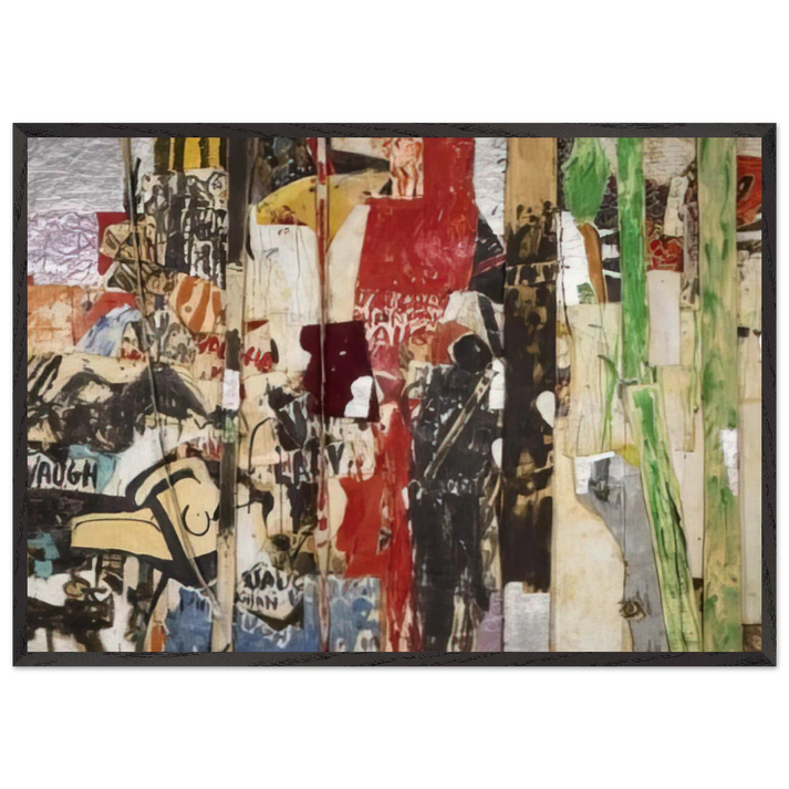 Baby - Allan Kaprow 70x100 cm / 28x40 inches Framed Art Print – Black Wooden Frame