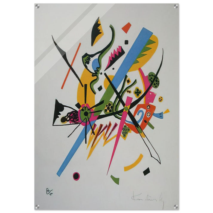 SMALL WORLDS 1922 - Wassily Kandinsky Acrylic Print - 70x100 cm / 28x40″ inches