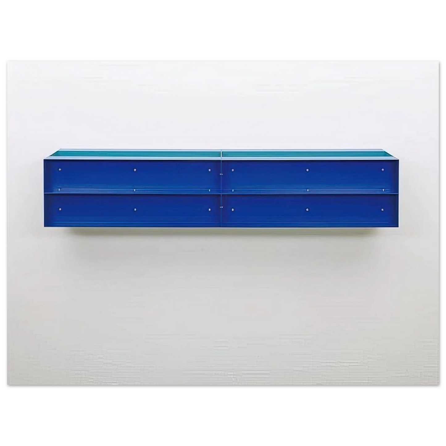 Donald Judd - Untitled - 1989 Fine Art Poster - Default Title