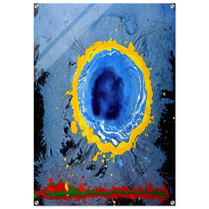 Moon's Milk - 2009 - John Hoyland Acrylic Print - 70x100 cm / 28x40″ inches | John Hoyland Wall Art | John Hoyland Prints
