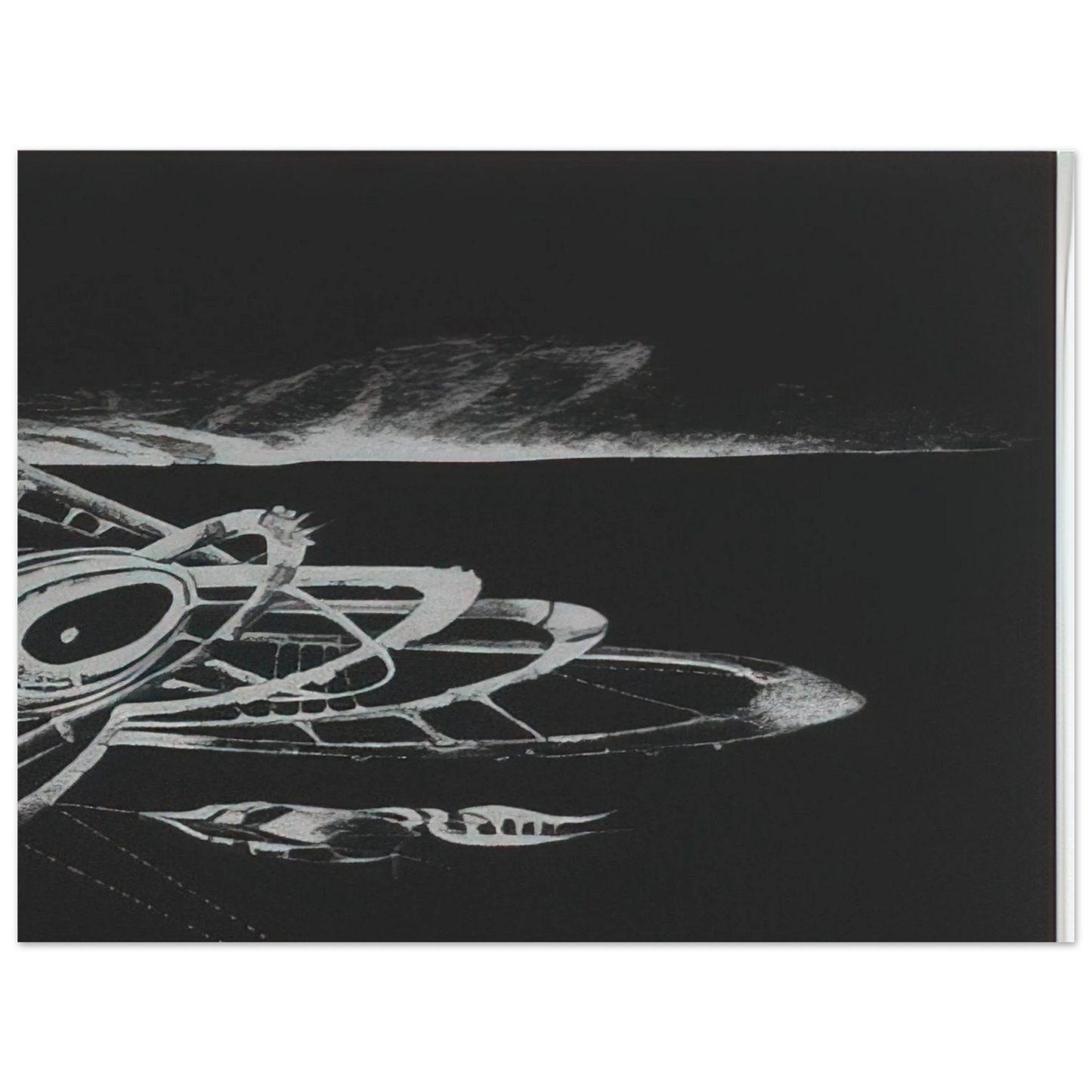 Lee Bontecou - UNTITLED FROM THE NEW YORK COLLECTION FOR STOCKHOLM 1973 Fine Art Poster - Default Title