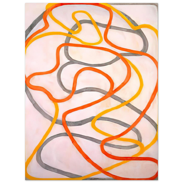 Brice Marden - Attendant 5 - 1999 75x100 cm / 30x40inches Fine Art Poster