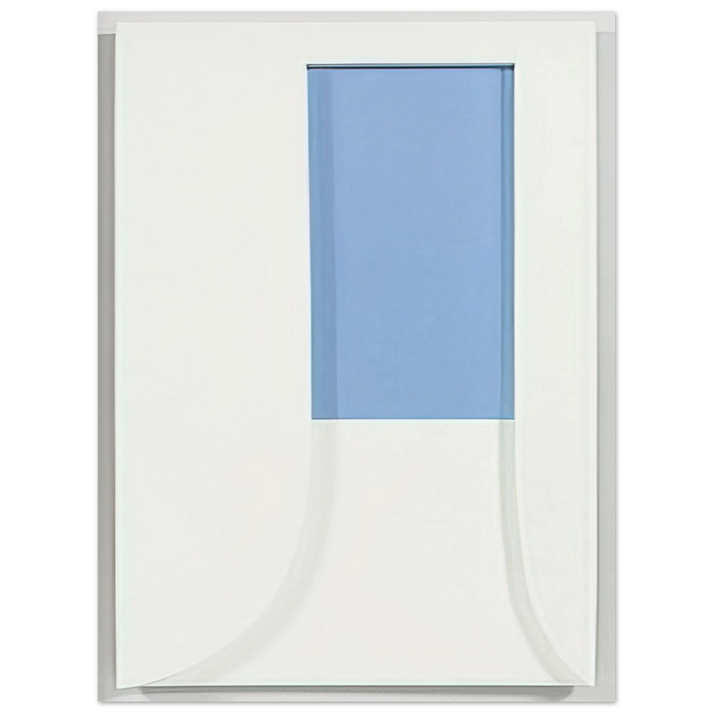 Ellsworth Kelly - Relief with Blue 75x100 cm / 30x40inches Fine Art Poster