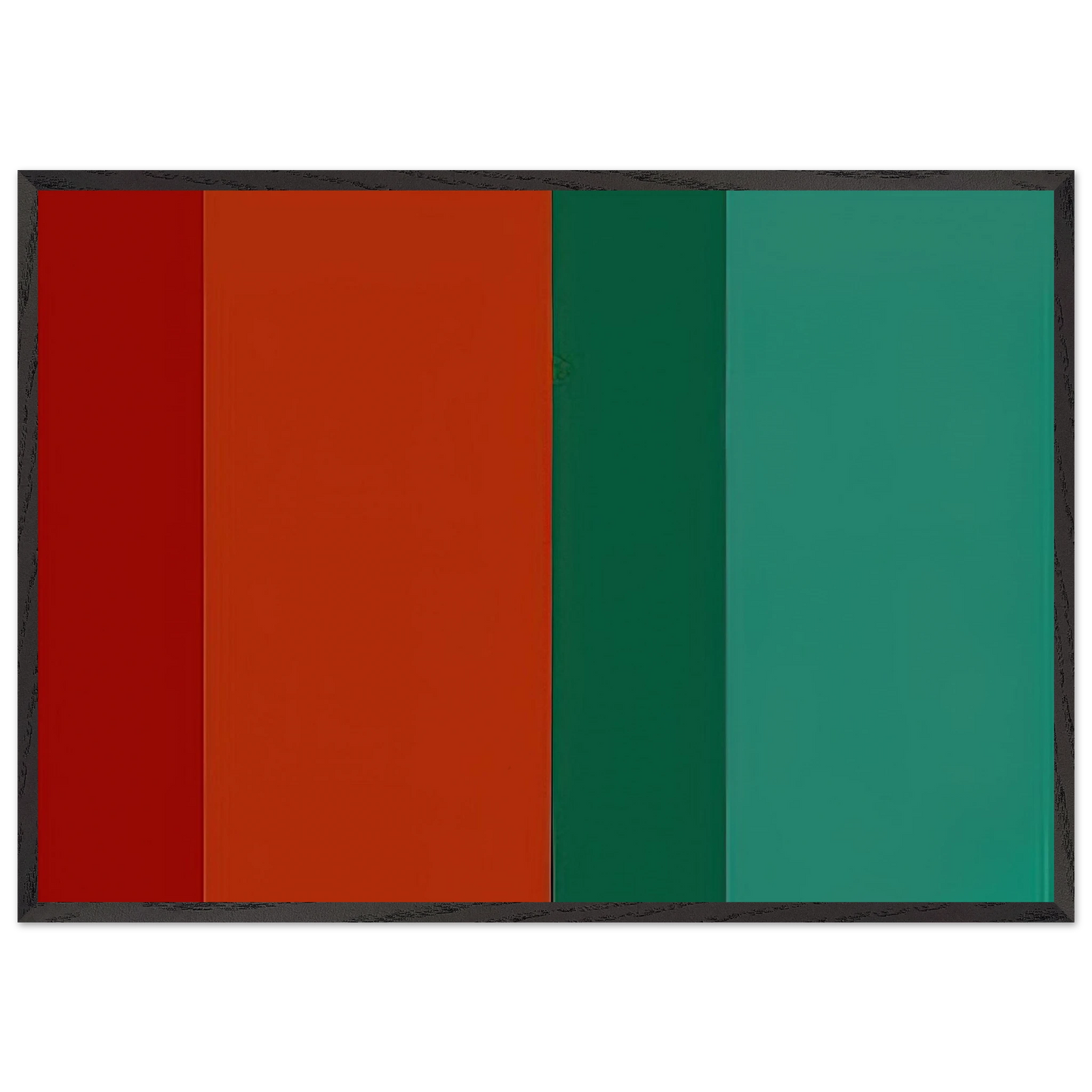 Cogitatio - 1978 - Brice Marden 70x100 cm / 28x40 inches Framed Art Print – Black Wooden Frame