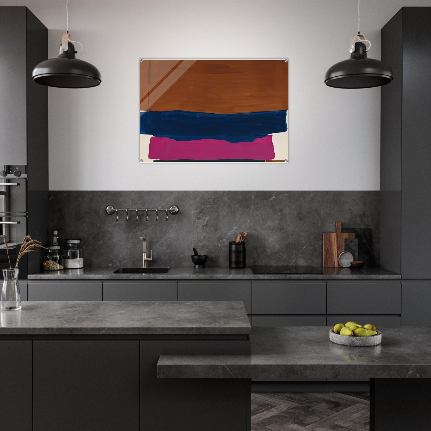 Indian Summer, 1967- - Helen Frankenthaler Acrylic Print - 70x100 cm / 28x40″ inches