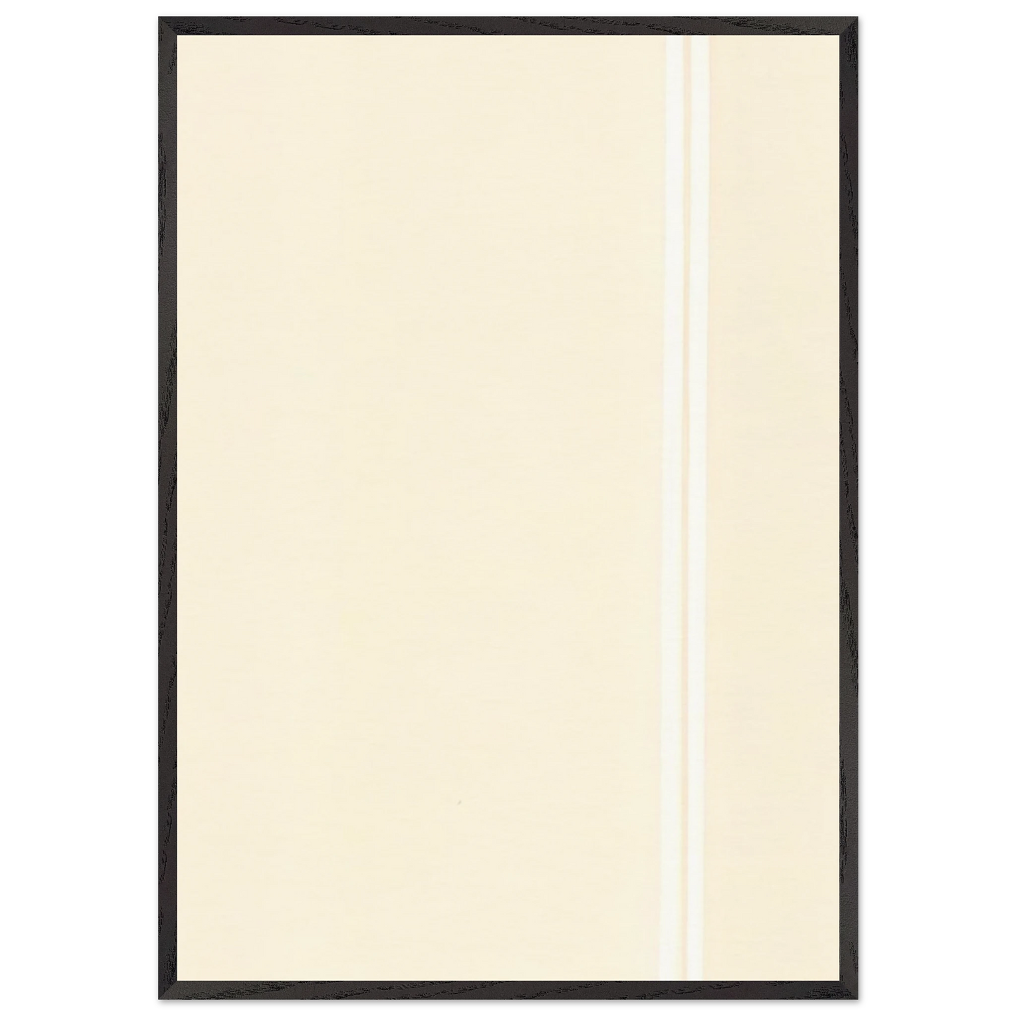 The Station of the Cross - Ninth Station - Barnett Newman Framed Art Print – Black Wooden Frame - Default Title - -Framed Art Print