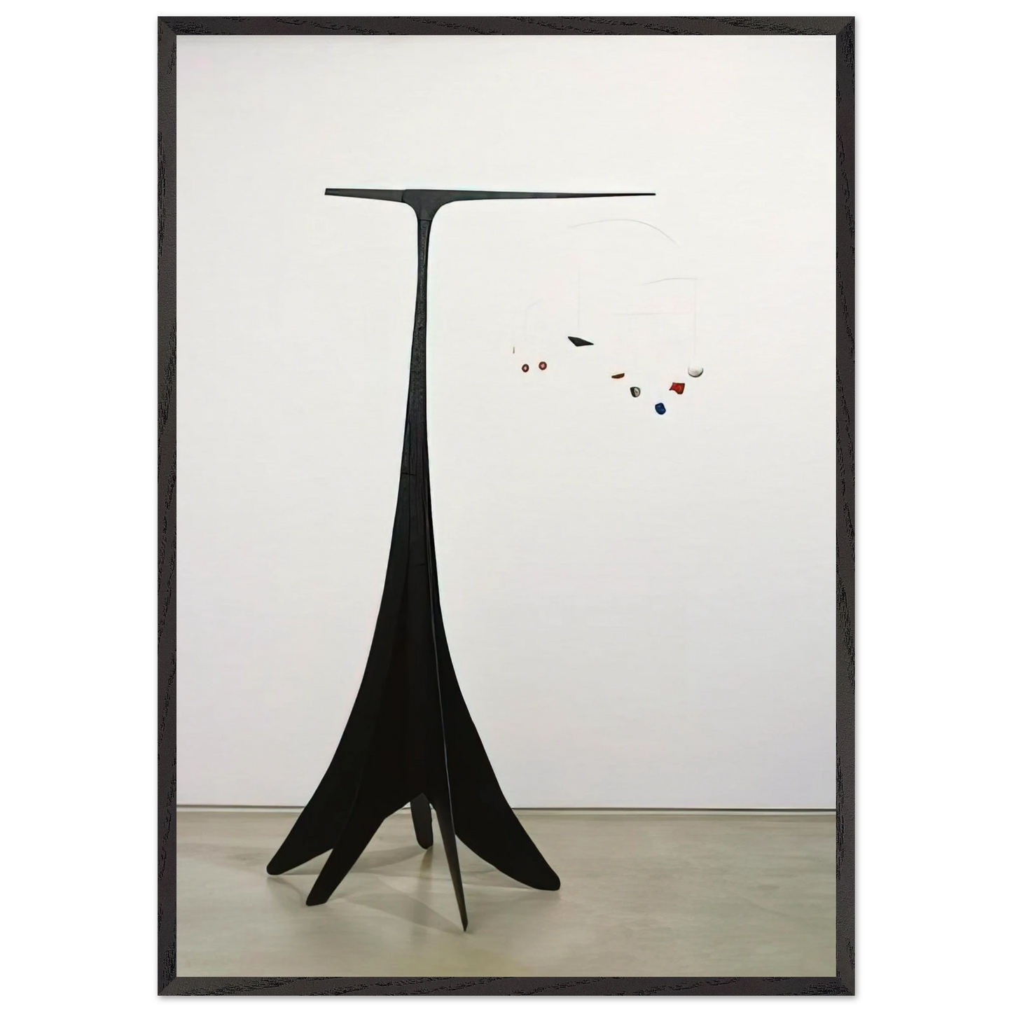 TREE 1941 - Alexander Calder Framed Art Print – Black Wooden Frame - Default Title - -Framed Art Print