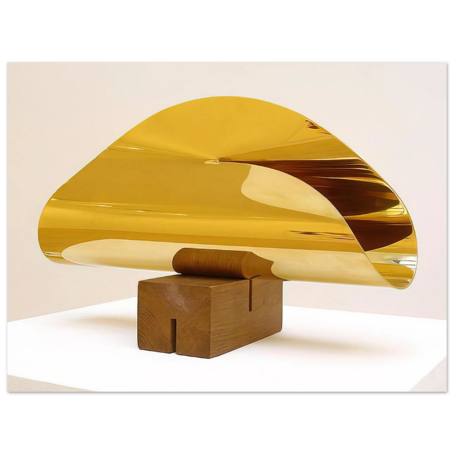 Max Bill - Fläche im Raum von einer Linie begrenzt - 1952 Fine Art Poster - Default Title