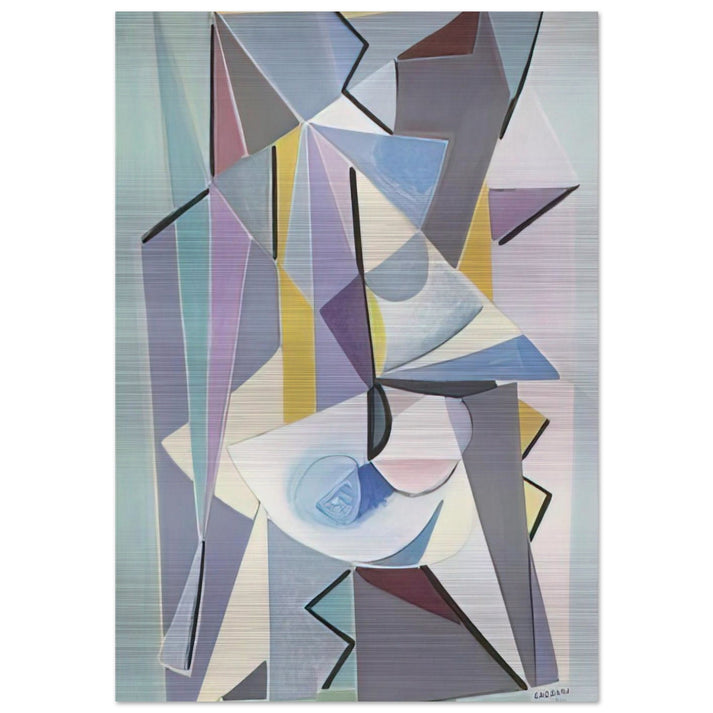 Composizione - 1951 - Bice Lazzari Brushed Aluminum Print - 70x100 cm / 28x40 inches | Bice Lazzari Aluminum Print | Bice Lazzari Prints