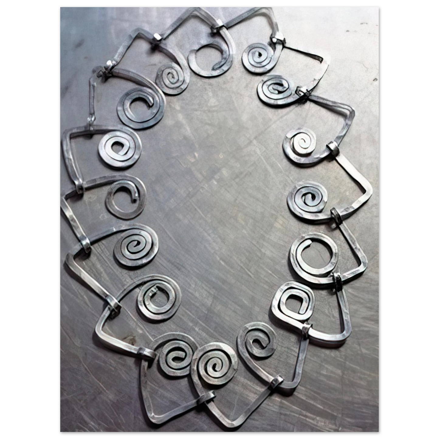 Alexander Calder - NECKLACE 1930 Fine Art Poster - 13x18 cm / 5x7 inches