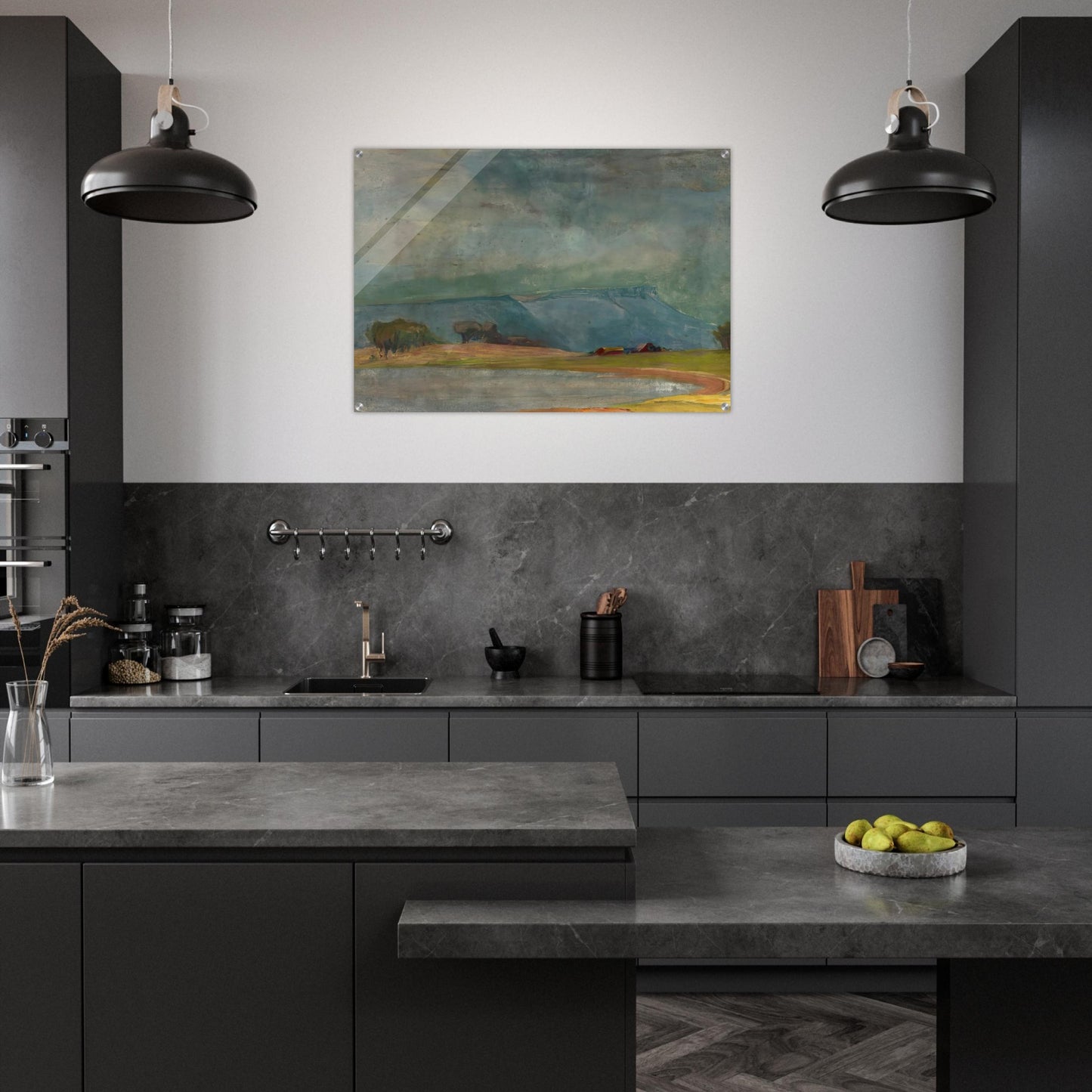 Dodge Ranch - Tonalism - Xavier Martinez Acrylic Print - 70x100 cm / 28x40″ inches