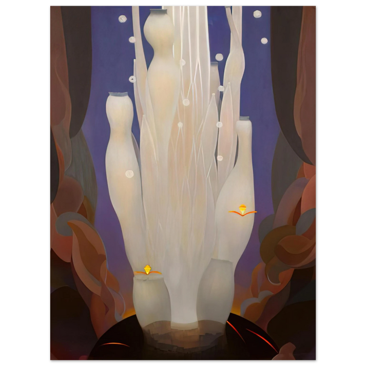 Agnes Lawrence Pelton - Fire Sounds - 1930 75x100 cm / 30x40inches Fine Art Poster