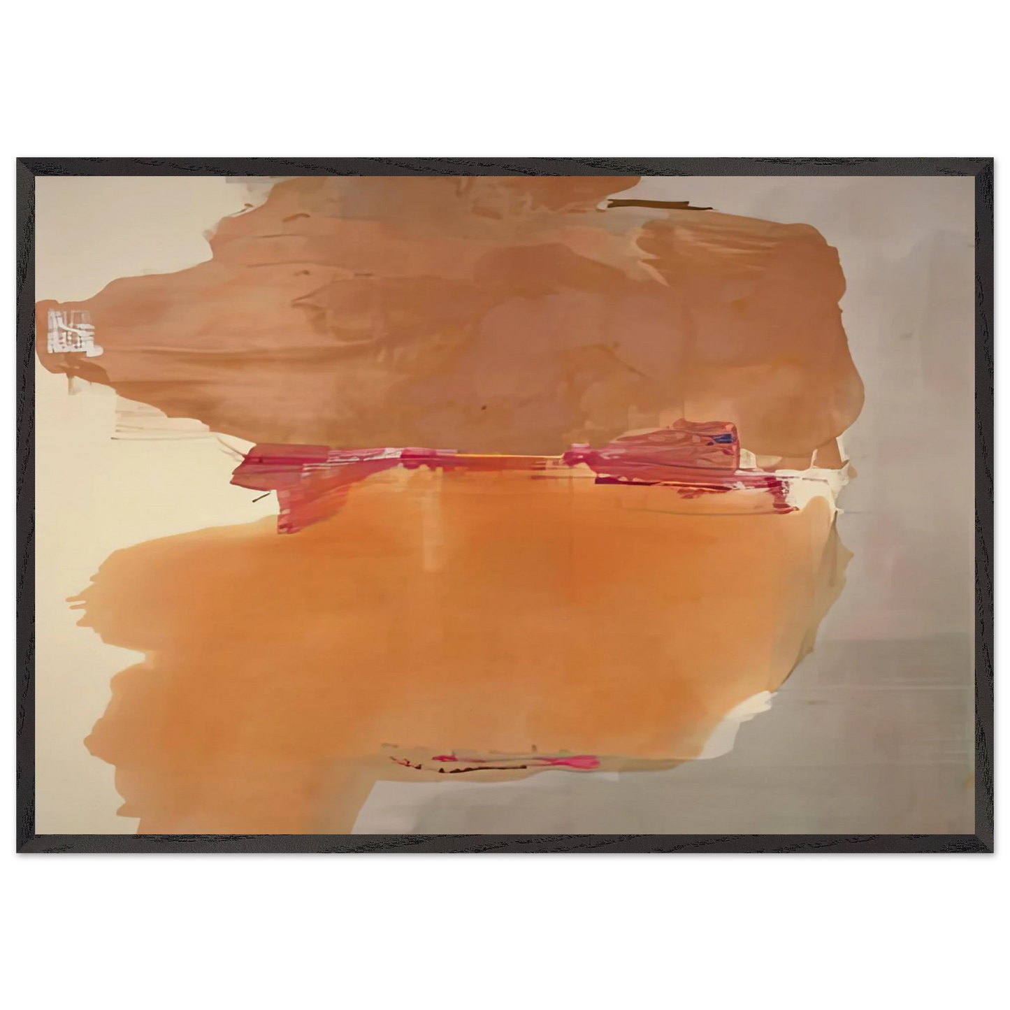 Sphinx 1976- - Helen Frankenthaler Framed Art Print – Black Wooden Frame - Default Title - -Framed Art Print