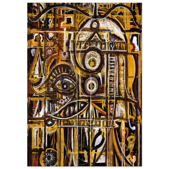Abstract Eye - Richard Pousette-Dart Brushed Aluminum Print - 70x100 cm / 28x40 inches | Richard Pousette-Dart Aluminum Print | Richard Pousette-Dart Prints