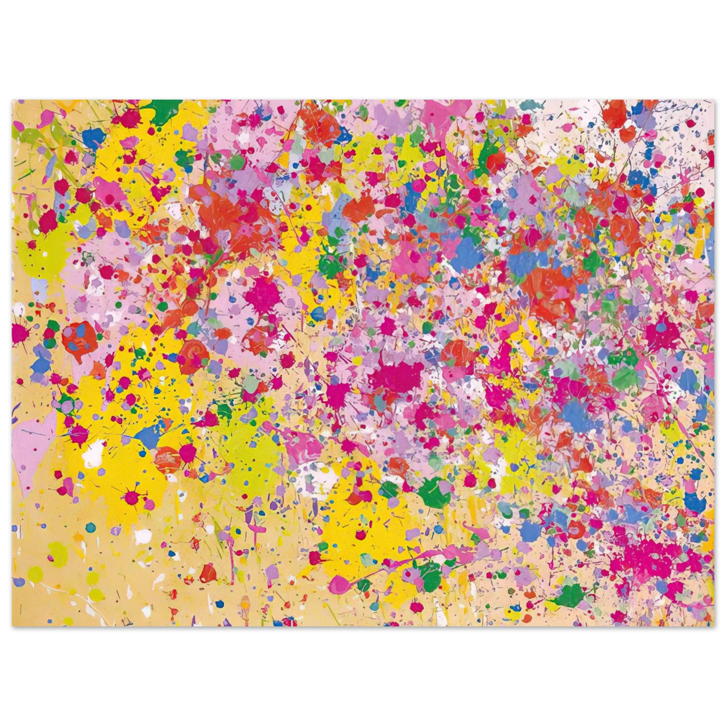 Walasse Ting - Sweet Milky Way - 1969 Fine Art Poster - Default Title