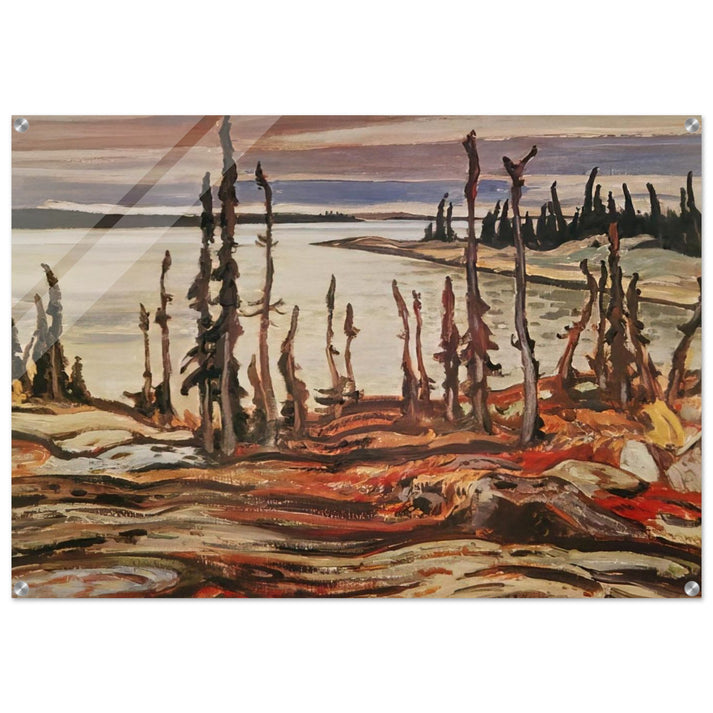 Wilderness, Deese Bay - Art Nouveau Modern - A.Y. Jackson Acrylic Print - 70x100 cm / 28x40″ inches