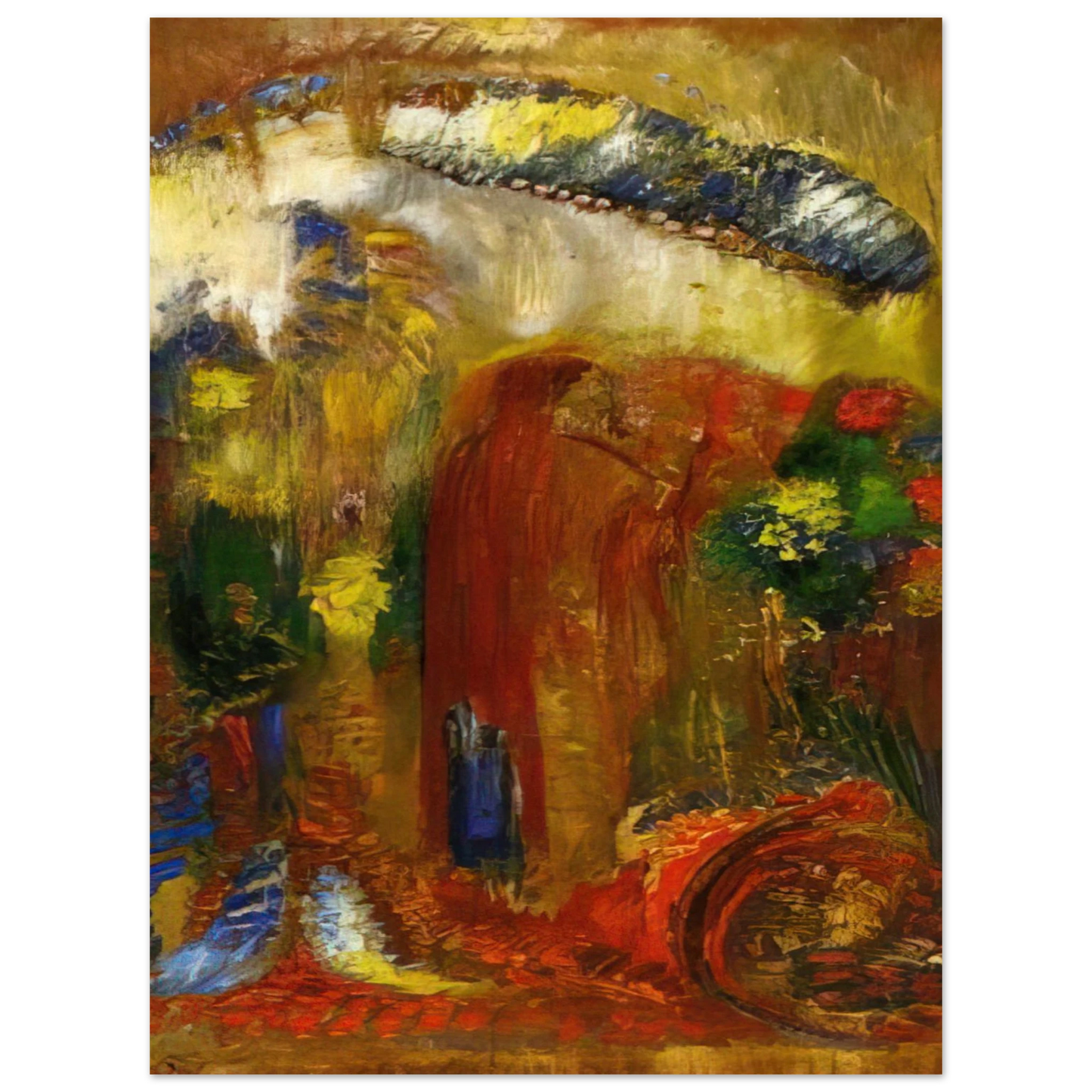 Odilon Redon - THE SERMON Fine Art Poster - Default Title