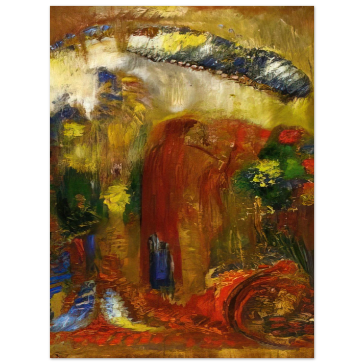 Odilon Redon - THE SERMON 75x100 cm / 30x40inches Fine Art Poster