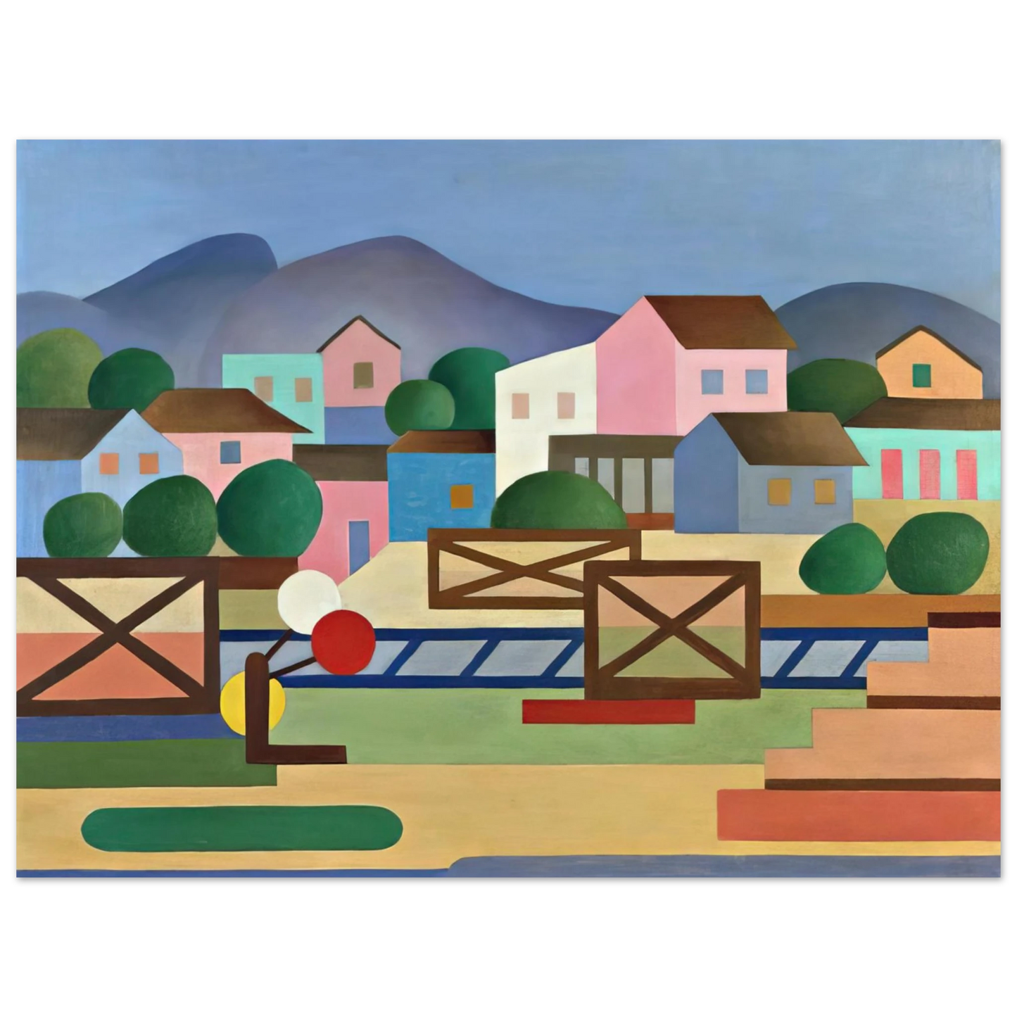 Tarsila do Amaral - Level II Pass Fine Art Poster - Default Title