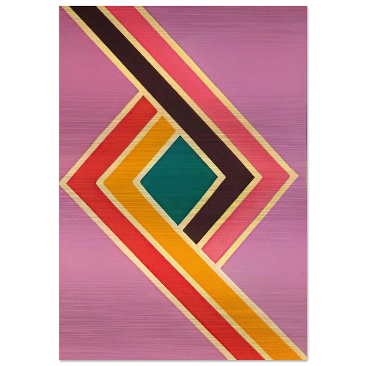 Comet I - Sam Gilliam Brushed Aluminum Print - 70x100 cm / 28x40 inches | Sam Gilliam Aluminum Print | Sam Gilliam Prints