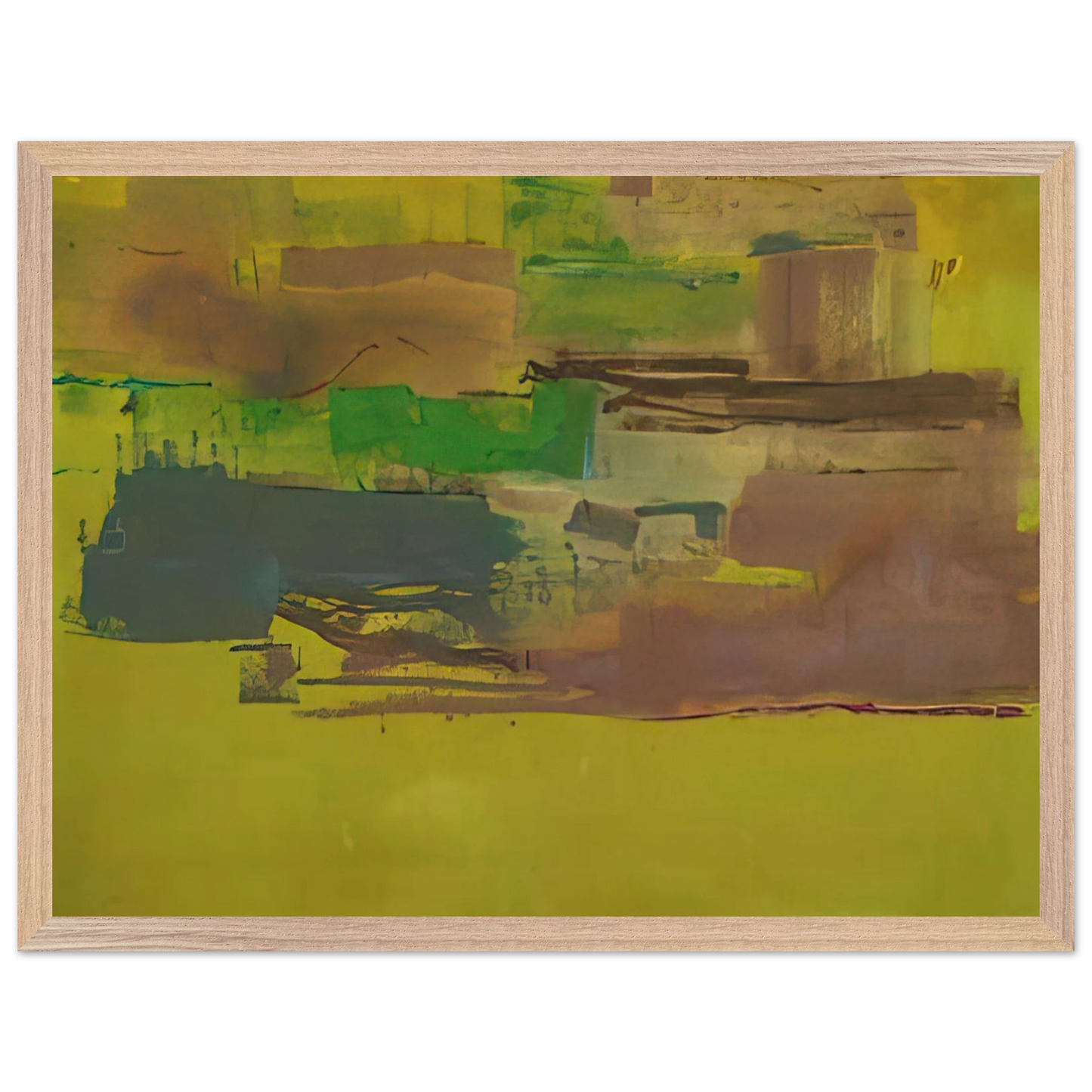 Helen Frankenthaler - August Deep - 1978 Wall art - 70x100 cm / 28x40 inches - Fine Art Poster - -