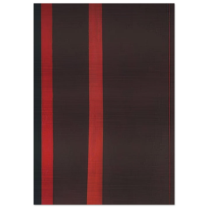 Adam - Barnett Newman Brushed Aluminum Print - 70x100 cm / 28x40 inches | Barnett Newman Aluminum Print | Barnett Newman Prints