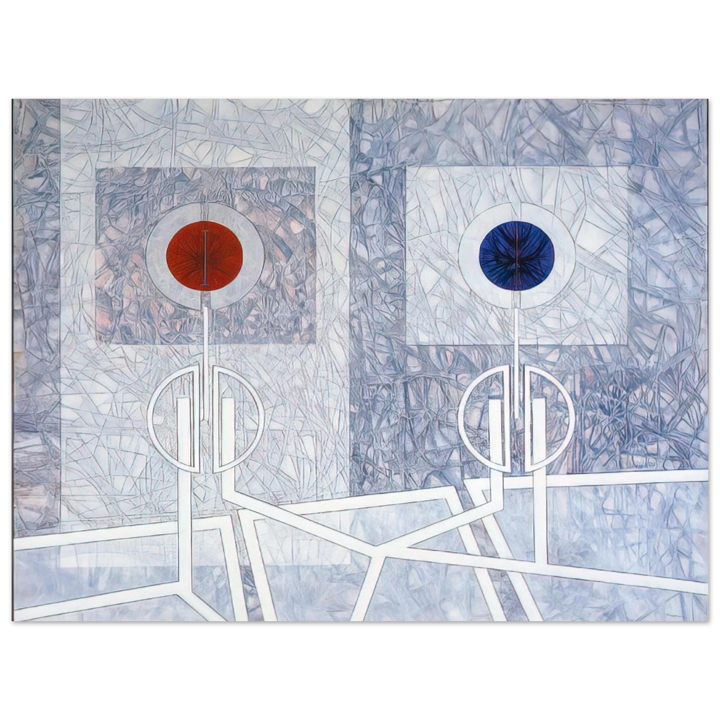 Jimmy Ernst - Lumiere - 1968 Fine Art Poster - Default Title