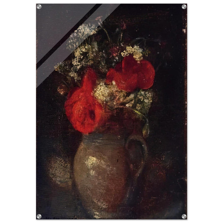 BOUQUET - Odilon Redon Acrylic Print - 70x100 cm / 28x40″ inches