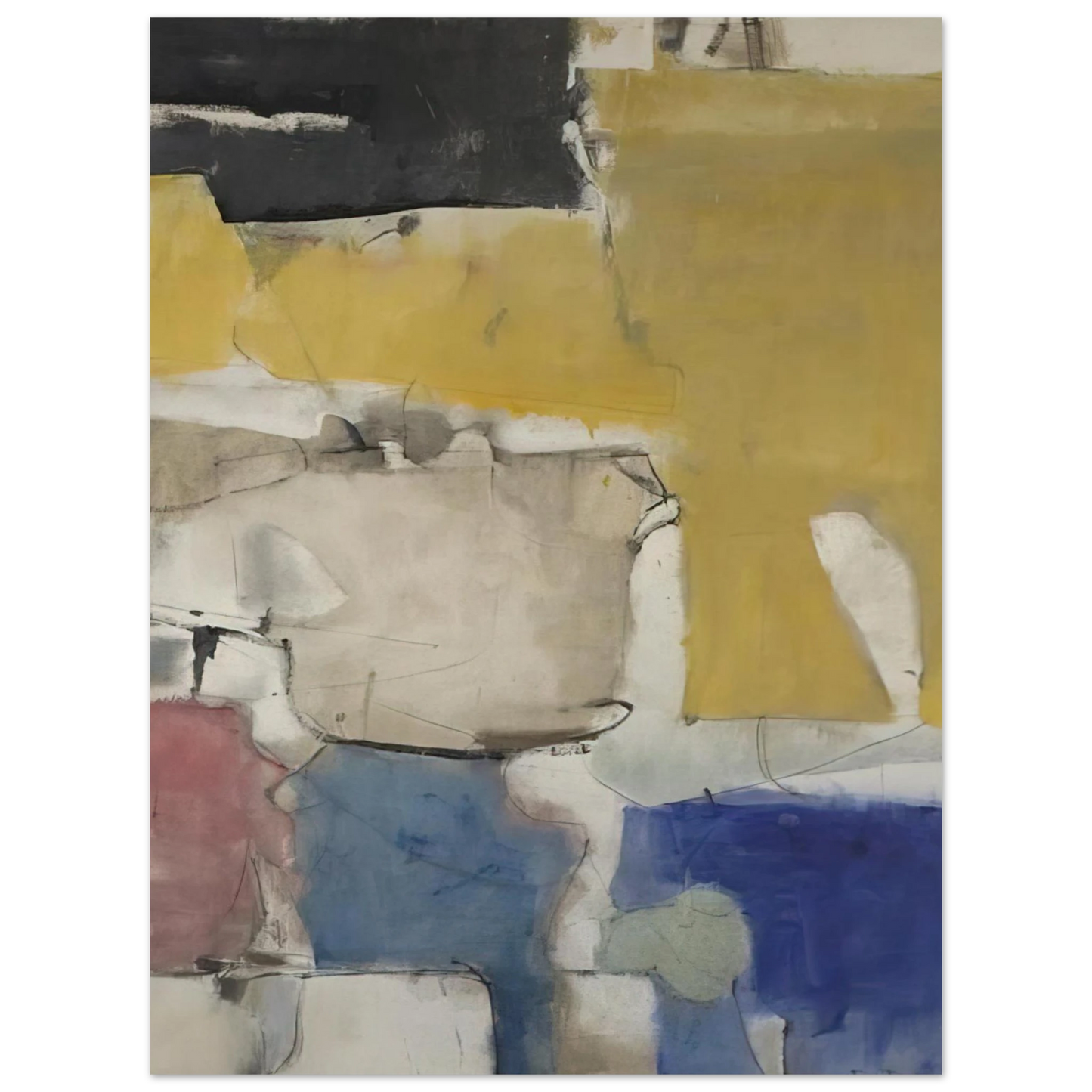 Richard Diebenkorn - Albuquerque #9 Fine Art Poster - Default Title