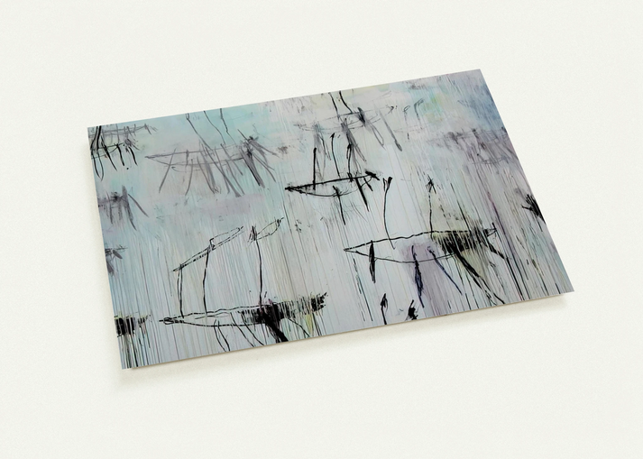 Lepanto, Part V By Cy Twombly Pack of 10 Post Cards | Cy Twombly Post Cards | A6 (10.5 x 14.8 cm) - 4.1 x 5.8 inches