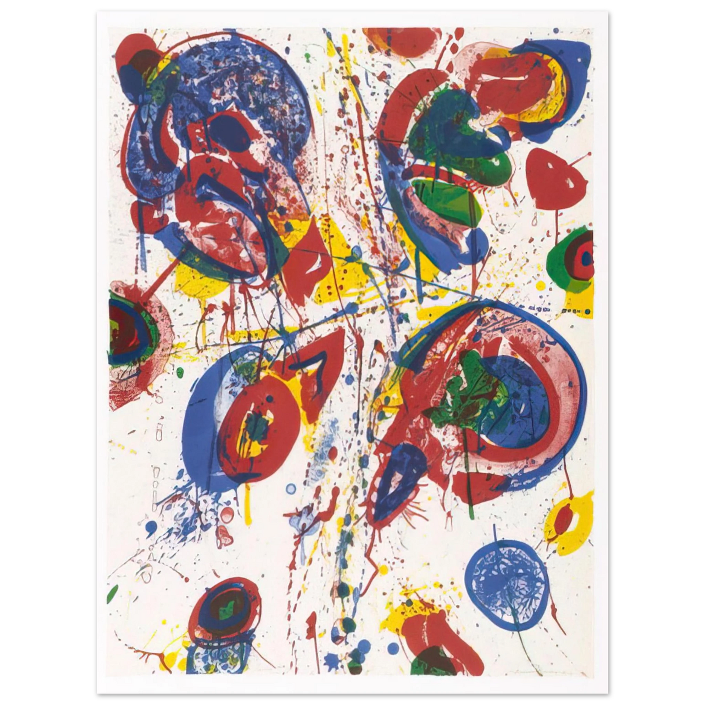 Sam Francis - Bright Nothing Fine Art Poster - Default Title