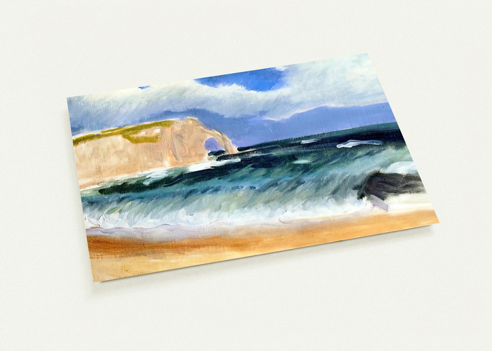 GALE AT ETRETAT 1920 By Henri Matisse Pack of 10 Post Cards | Henri Matisse Post Cards | A6 (10.5 x 14.8 cm) - 4.1 x 5.8 inches
