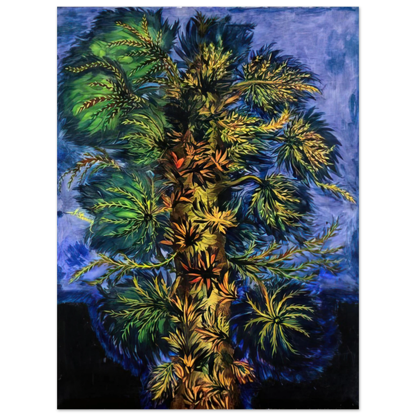 Seraphine Louis - Tree - 1930 Fine Art Poster - Default Title