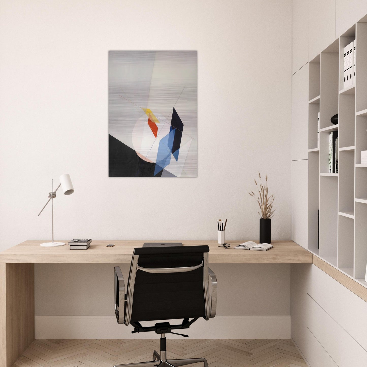 A 18 - Laszlo Moholy-Nagy Brushed Aluminum Print - 70x100 cm / 28x40 inches | Laszlo Moholy-Nagy Aluminum Print | Laszlo Moholy-Nagy Prints