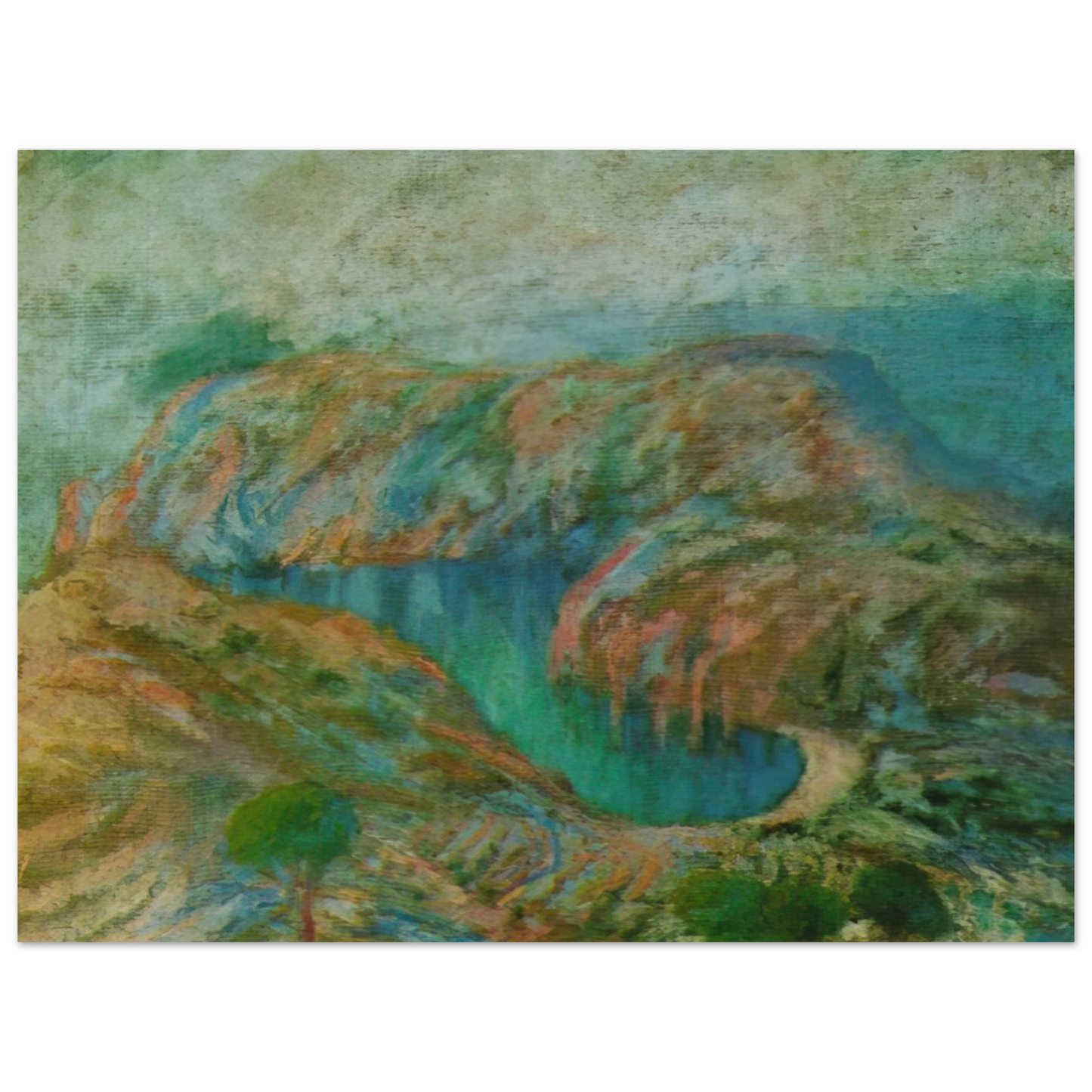 Salvador Dali - CALANQUE JONCULS CADAQUES Fine Art Poster - Default Title