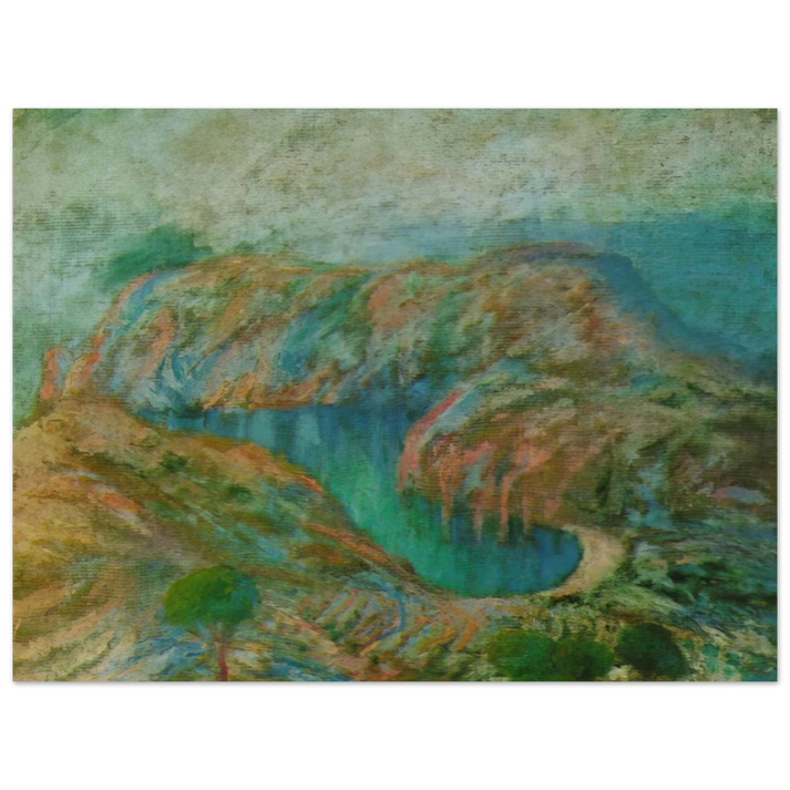 Salvador Dali - CALANQUE JONCULS CADAQUES 75x100 cm / 30x40inches Fine Art Poster