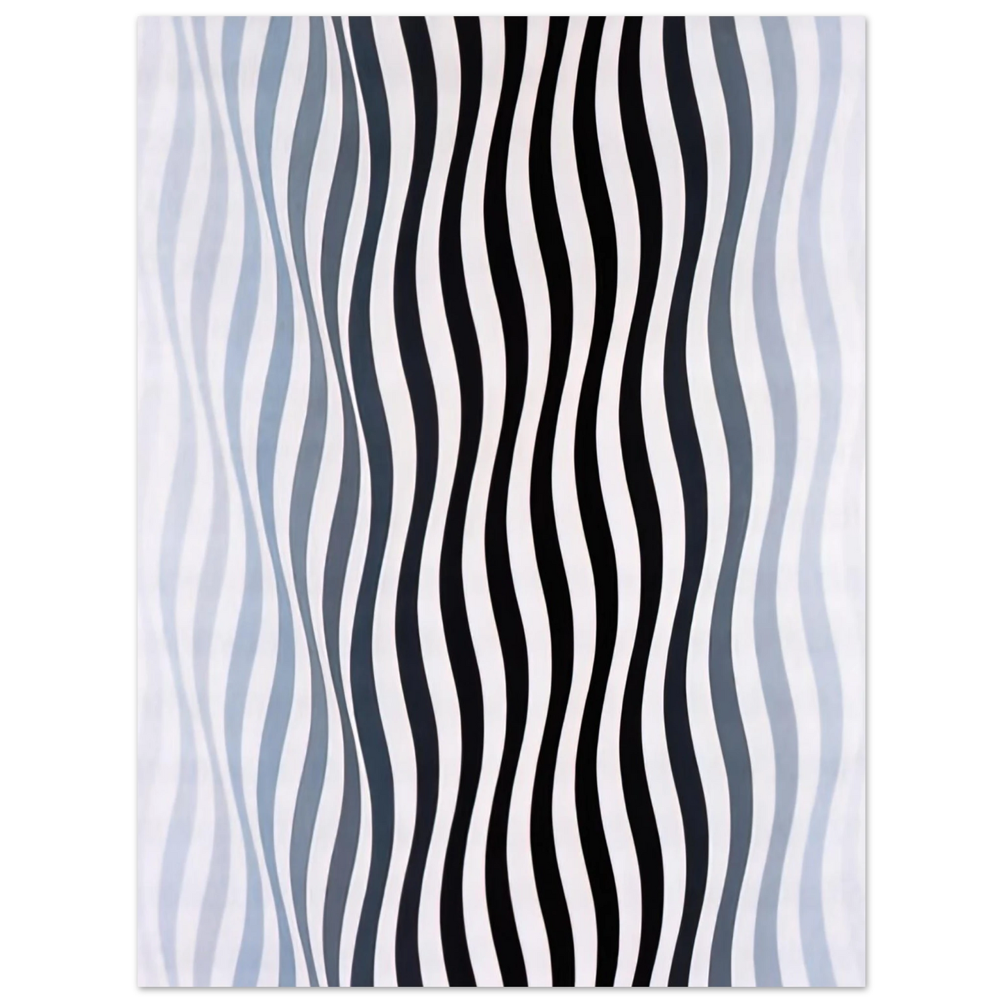 Bridget Riley - ARREST 1 1965 Fine Art Poster - Default Title