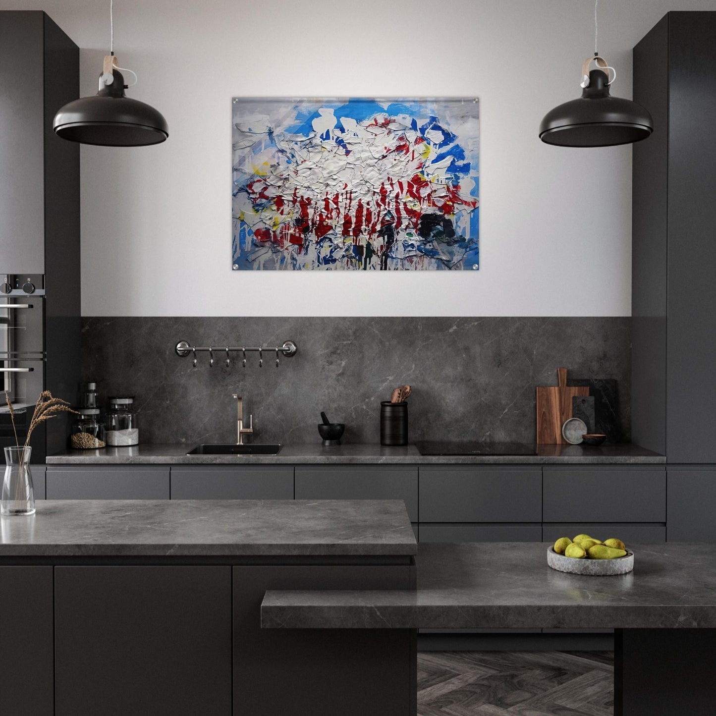 Untitled - 1958 - Robert Goodnough Acrylic Print - 70x100 cm / 28x40″ inches