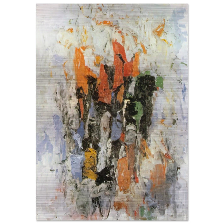 CLOCK - Philip Guston Brushed Aluminum Print - 70x100 cm / 28x40 inches | Philip Guston Aluminum Print | Philip Guston Prints