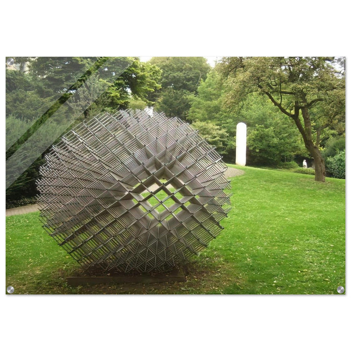 Sphere - Matter - 1962 - Francois Morellet Acrylic Print - 70x100 cm / 28x40″ inches