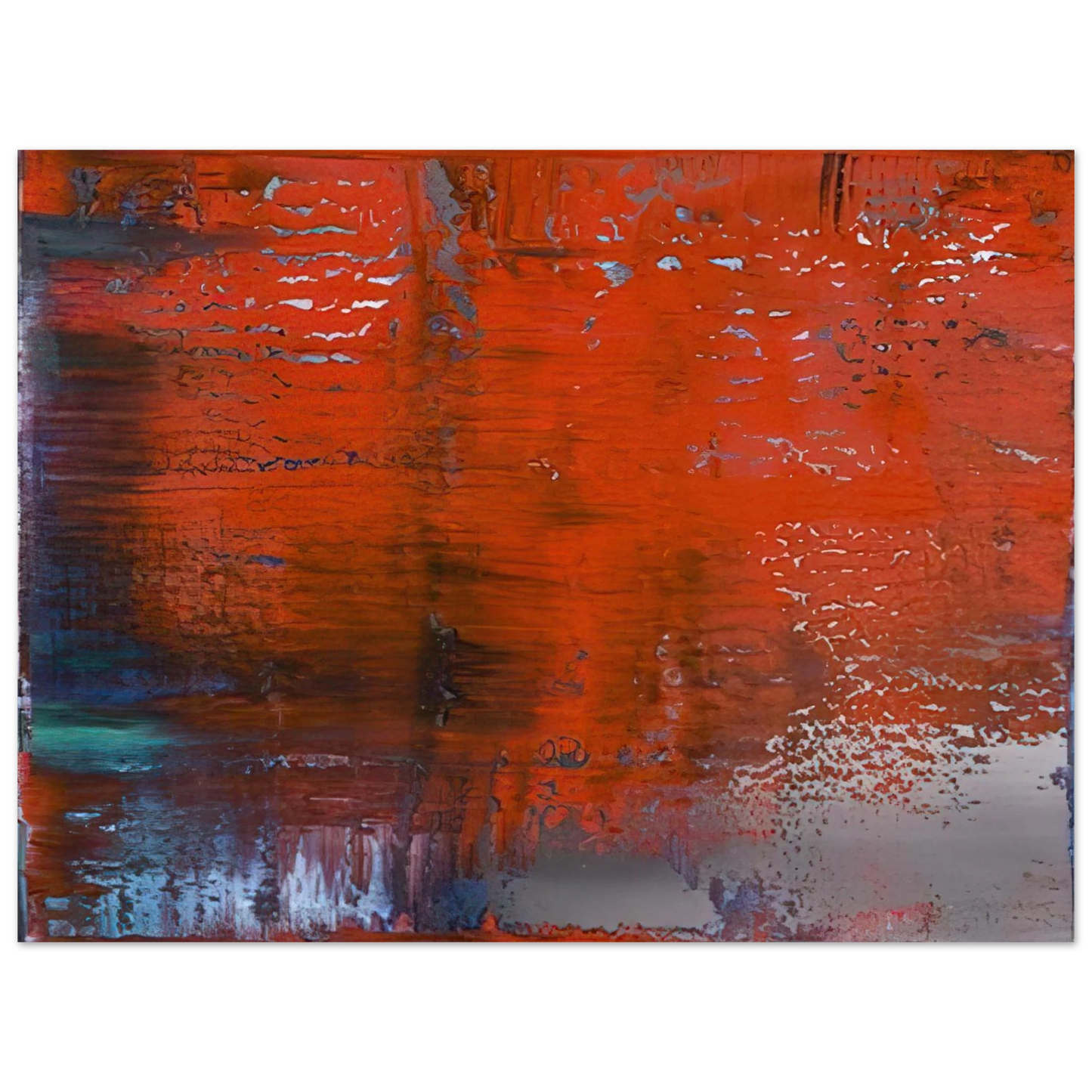 Gerhard Richter - ABSTRACT PAINTING 805 4 Fine Art Poster - Default Title