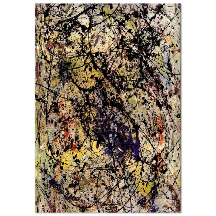 REFLECTIONS OF THE BIG DIPPER 1947 - Jackson Pollock Brushed Aluminum Print - 70x100 cm / 28x40 inches | Jackson Pollock Aluminum Print | Jackson Pollock Prints
